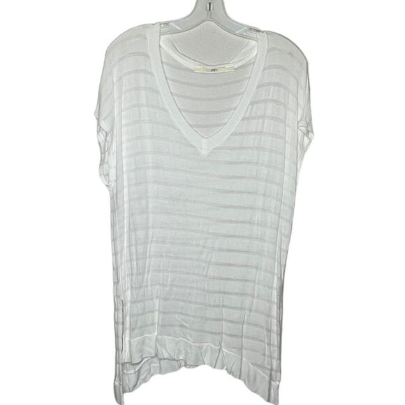 Gibson V-Neck Top White - Picture 1 of 9